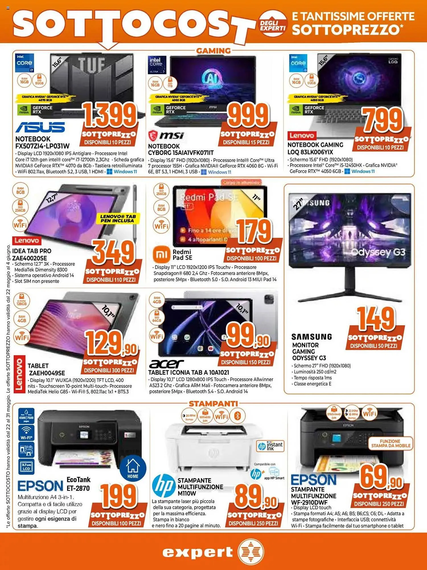 Volantino Expert da 22 maggio a 31 maggio di 2025 - Pagina del volantino 11