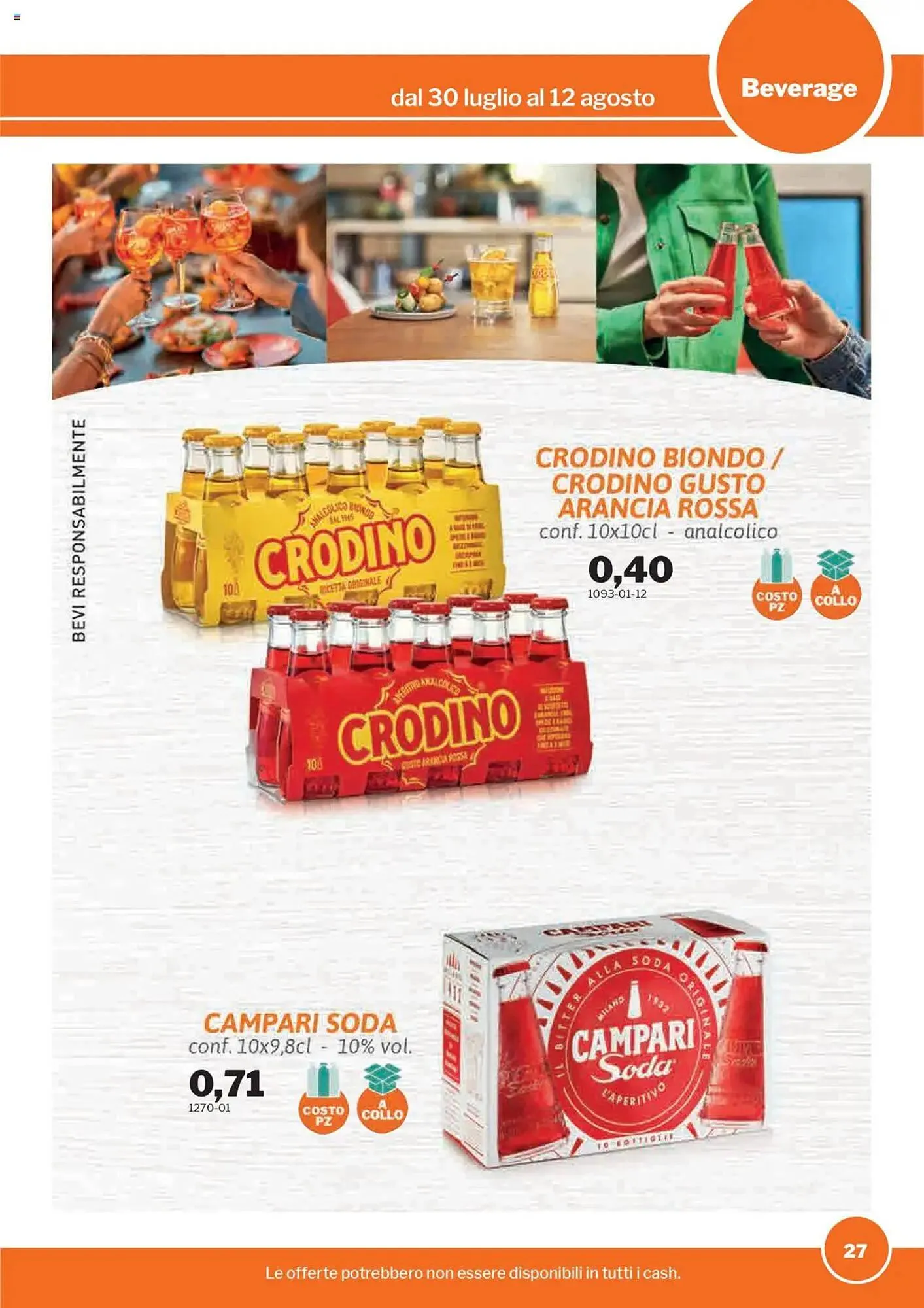 Volantino GrosMarket da 30 luglio a 12 agosto di 2025 - Pagina del volantino 27