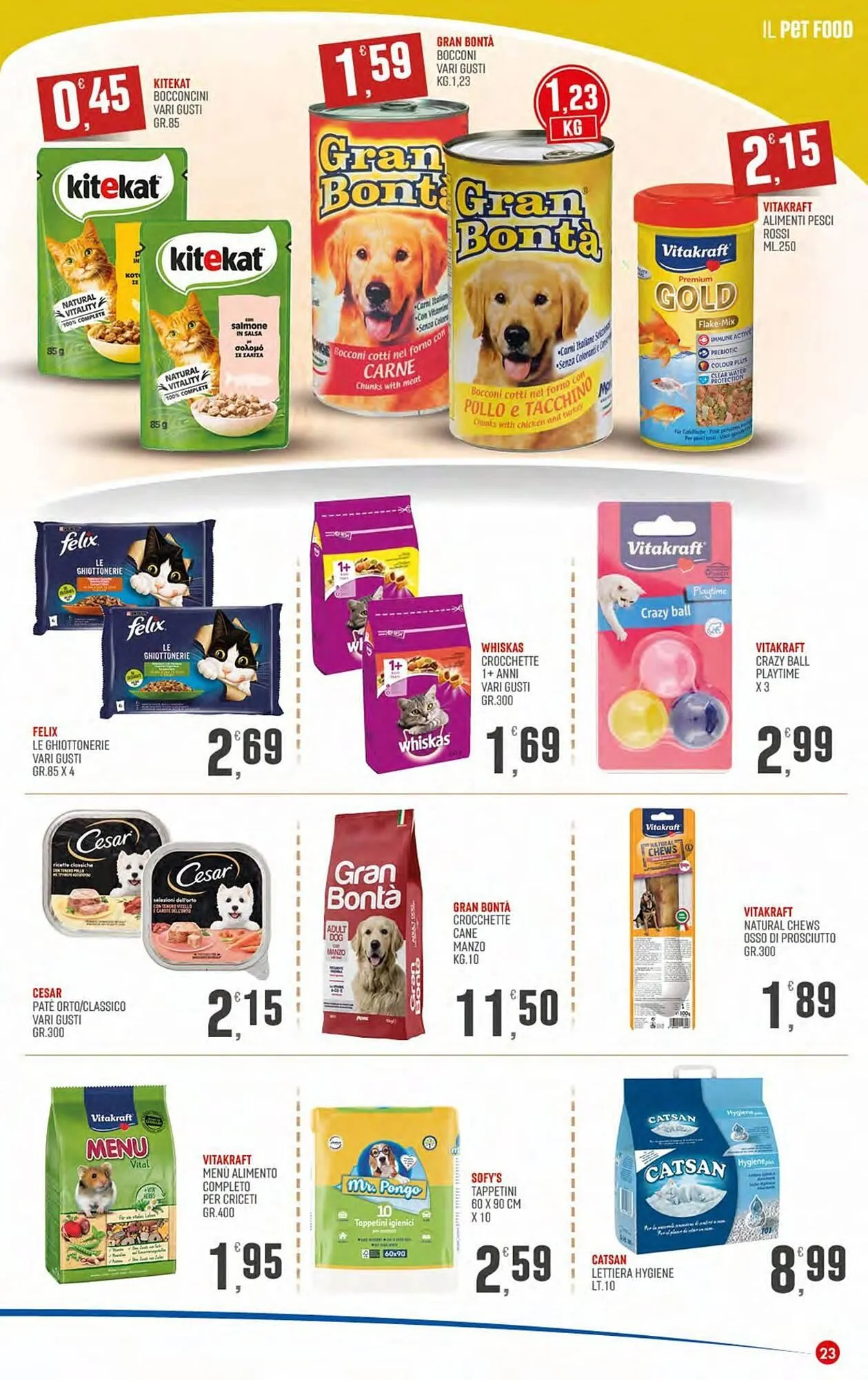 Volantino Marketpiù da 19 maggio a 31 maggio di 2025 - Pagina del volantino 23