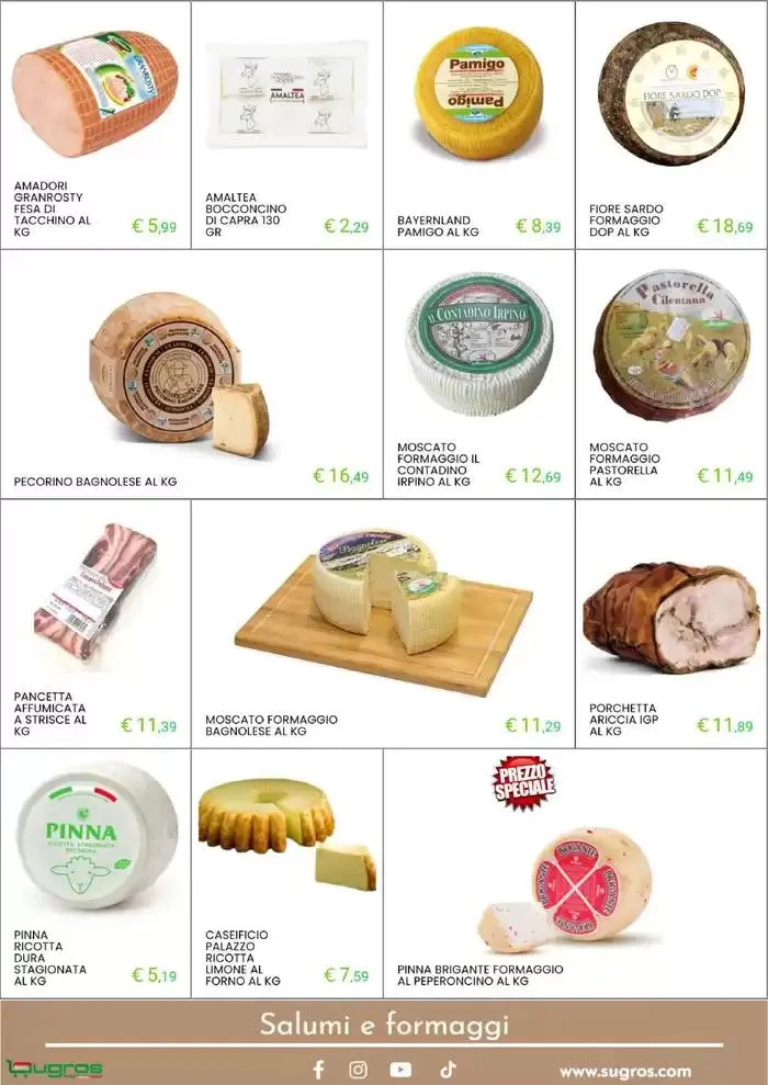 Offerte Sugros da 28 ottobre a 16 novembre di 2024 - Pagina del volantino 9