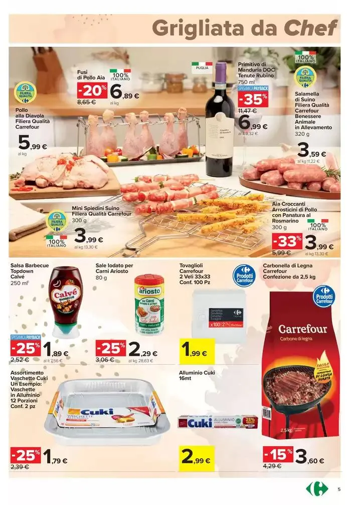 Sconti di pasqua da 3 aprile a 21 aprile di 2025 - Pagina del volantino 5