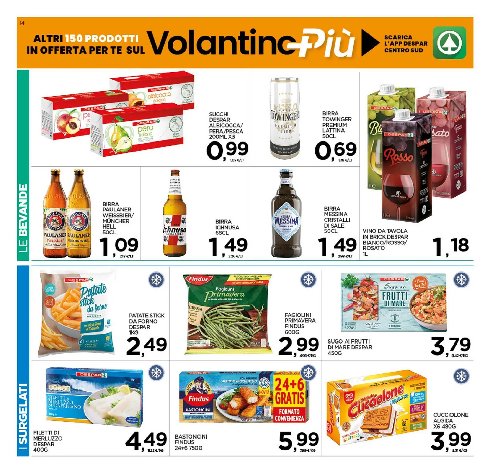 Volantino Iperspar da 11 gennaio a 21 gennaio di 2024 - Pagina del volantino 14