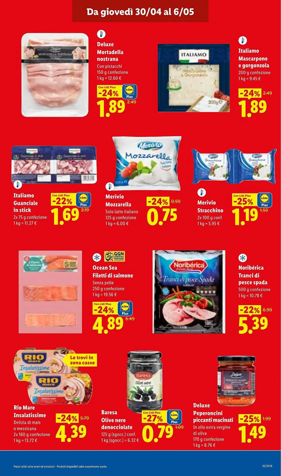 Volantino Lidl da 30 aprile a 6 maggio di 2026 - Pagina del volantino 13