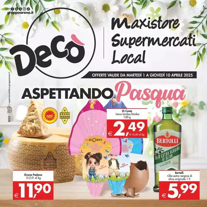 Aspettando Pasqua. da 1 aprile a 10 aprile di 2025 - Pagina del volantino 1