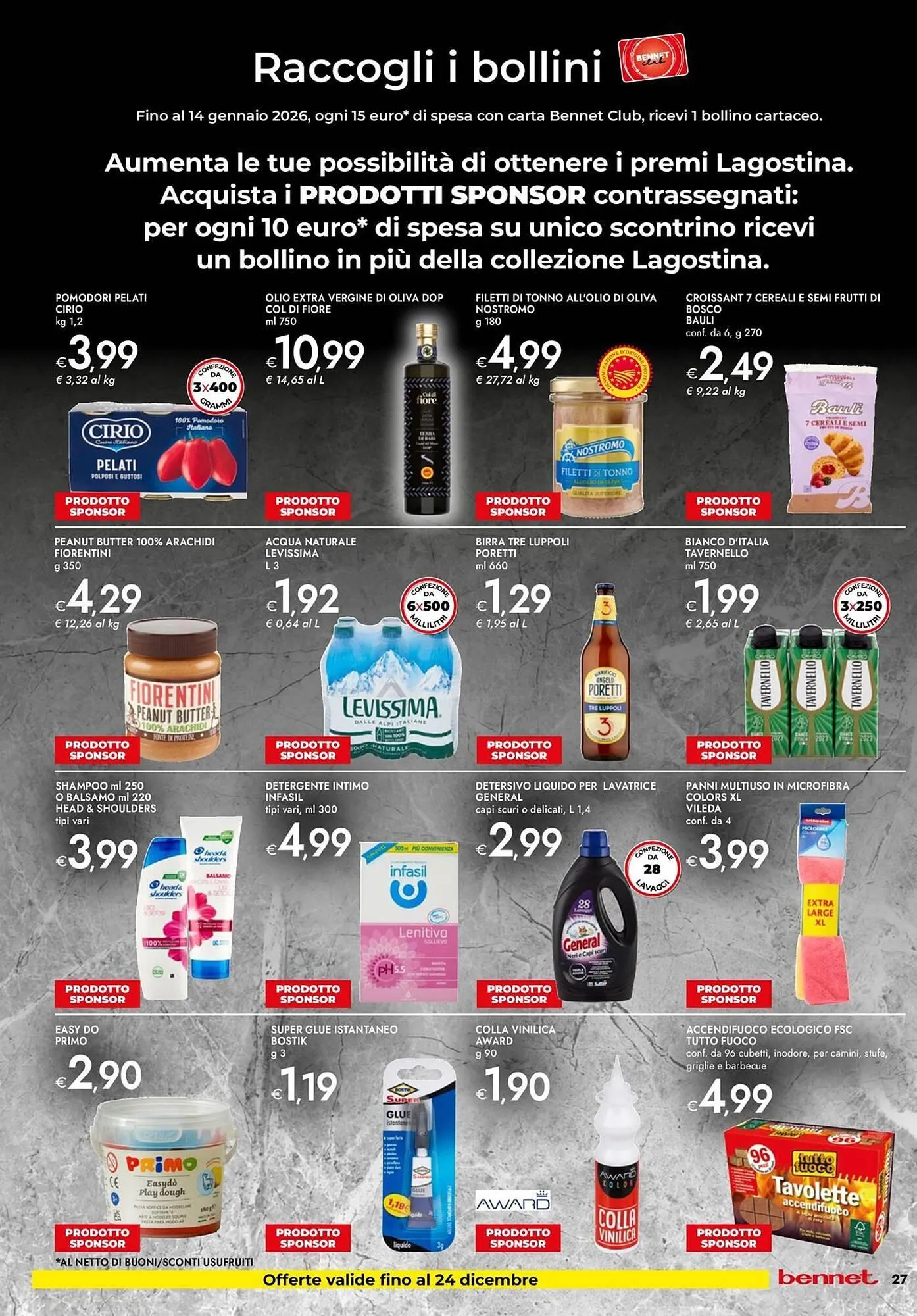 Volantino Bennet da 11 dicembre a 24 dicembre di 2025 - Pagina del volantino 27