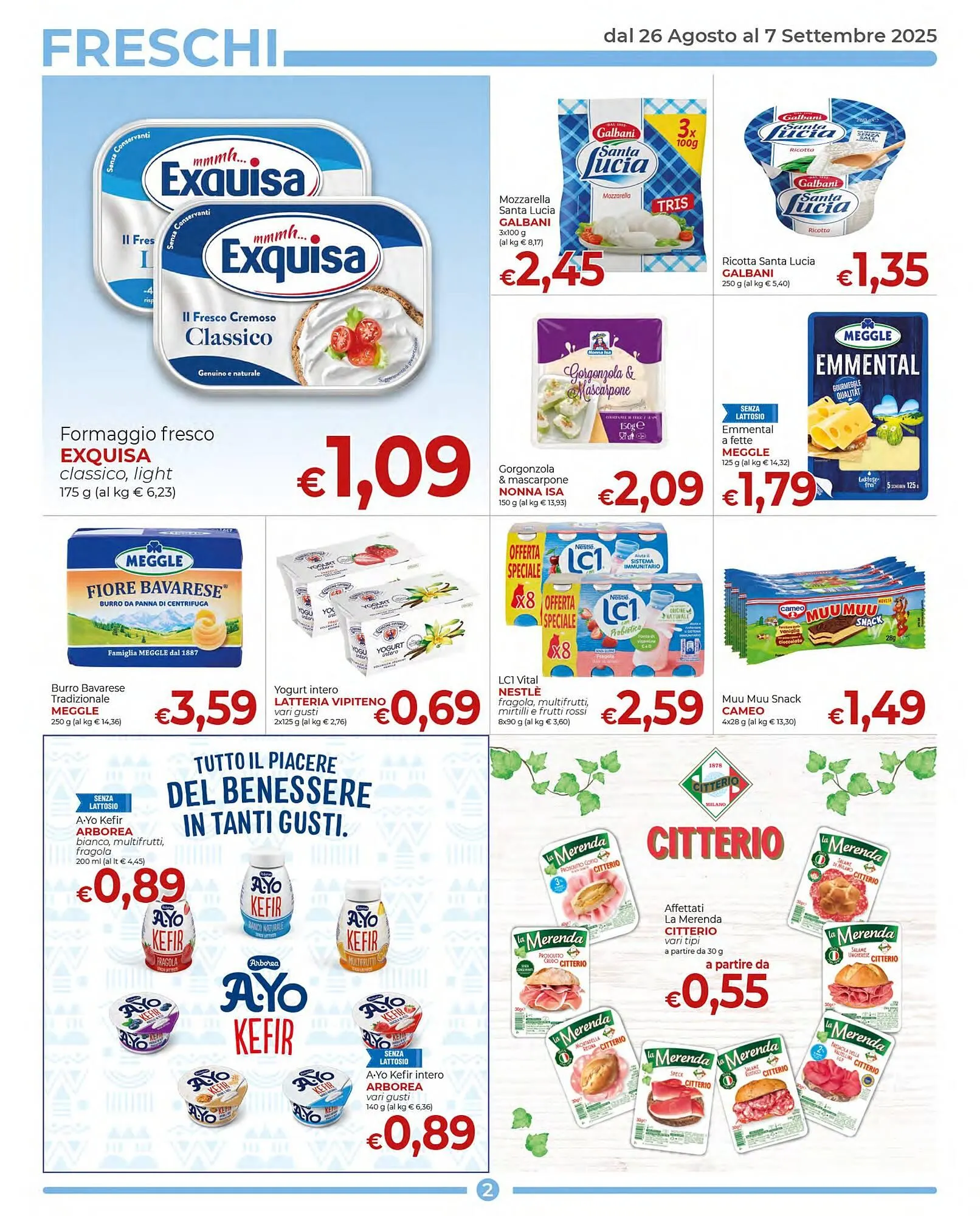 Volantino Supermercati Nonna Isa da 26 agosto a 7 settembre di 2025 - Pagina del volantino 2