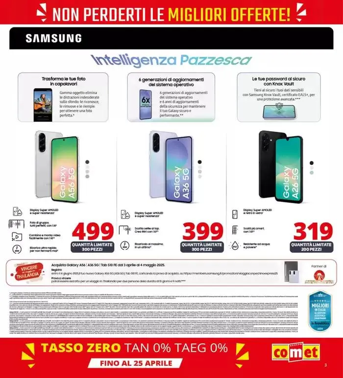 Sorprese tech da Comet! da 17 aprile a 28 aprile di 2025 - Pagina del volantino 3