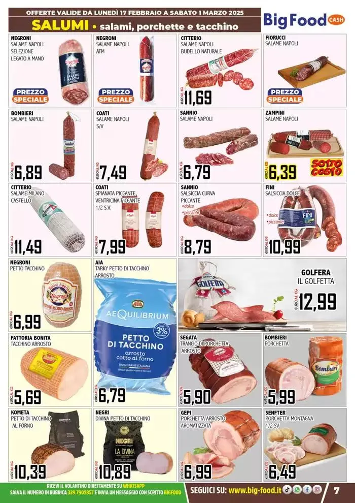 Non scherziamo con la convenienza da 17 febbraio a 1 marzo di 2025 - Pagina del volantino 7