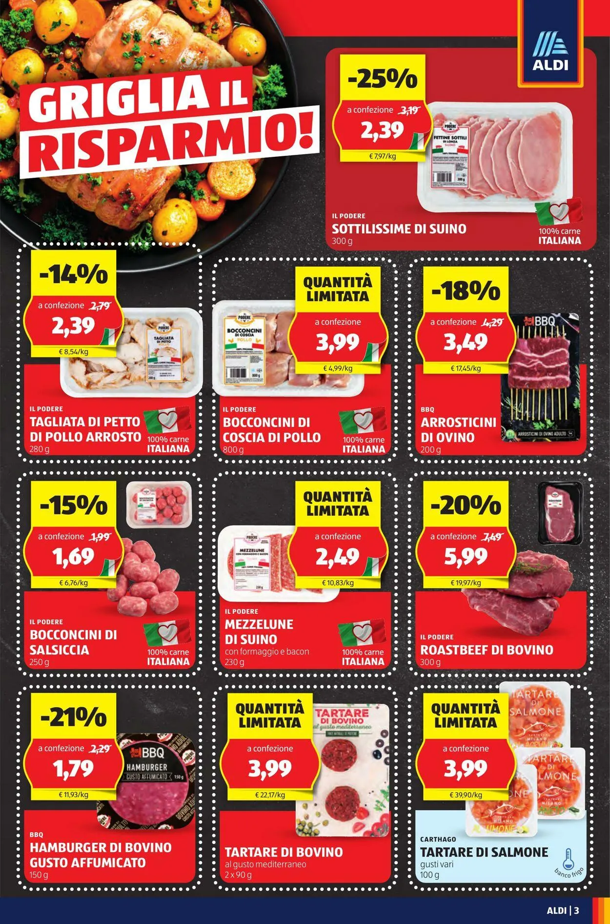 Aldi Volantino attuale da 23 giugno a 29 giugno di 2025 - Pagina del volantino 3