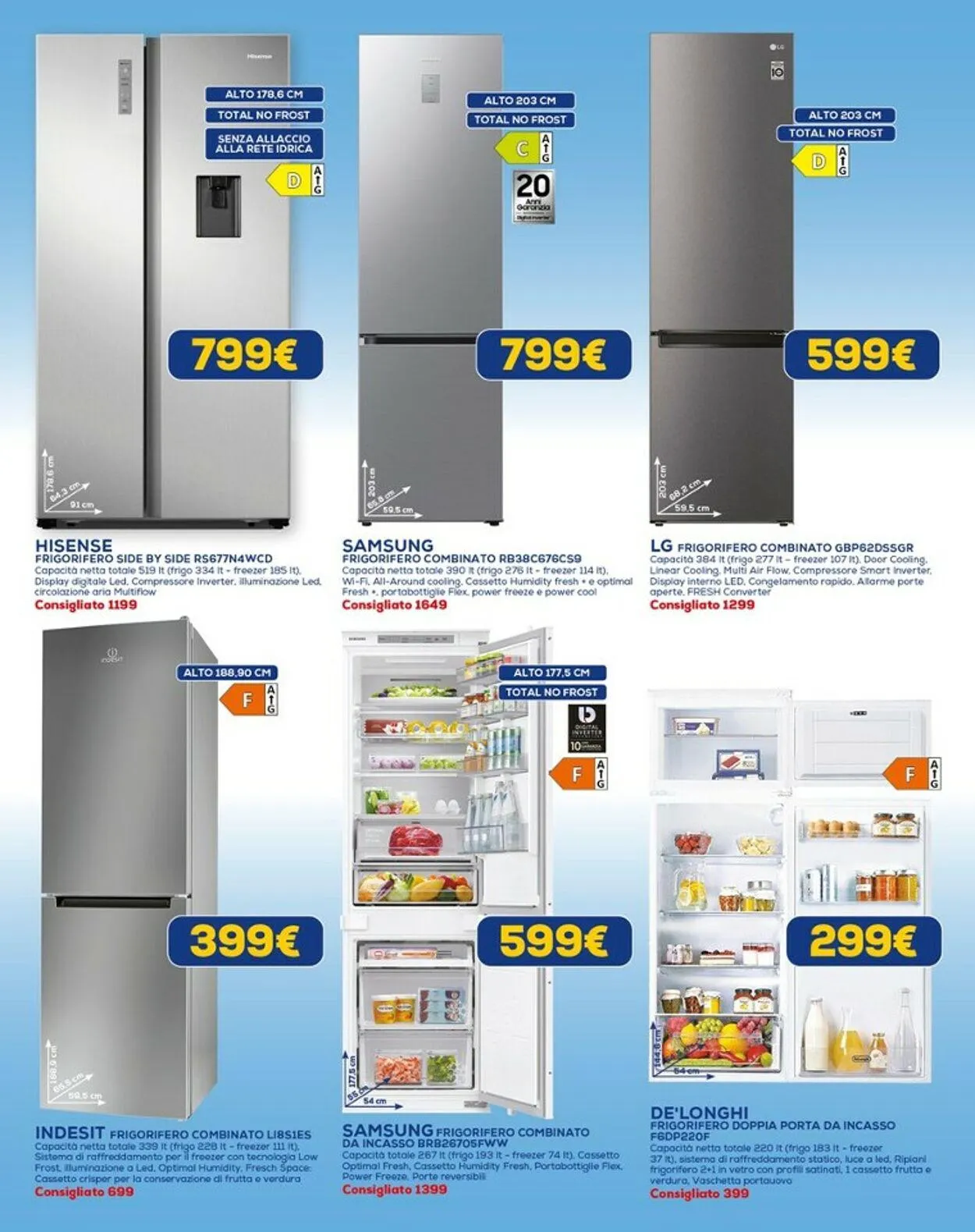 Euronics - Corso Umberto, 95, 07012, Bonorva (SS) Volantino attuale da 2 gennaio a 17 gennaio di 2024 - Pagina del volantino 4