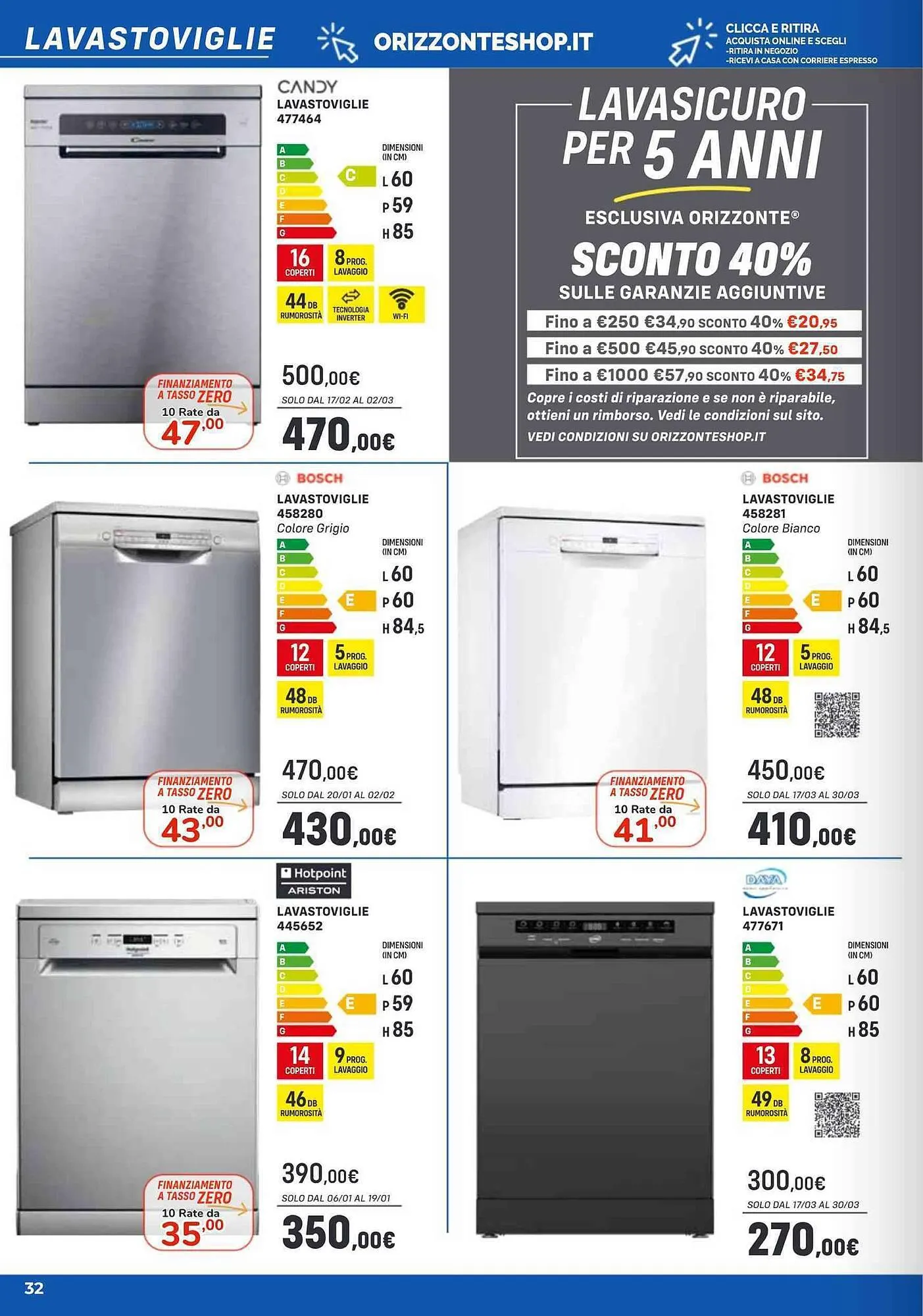 Volantino Orizzonte da 11 febbraio a 30 aprile di 2025 - Pagina del volantino 32