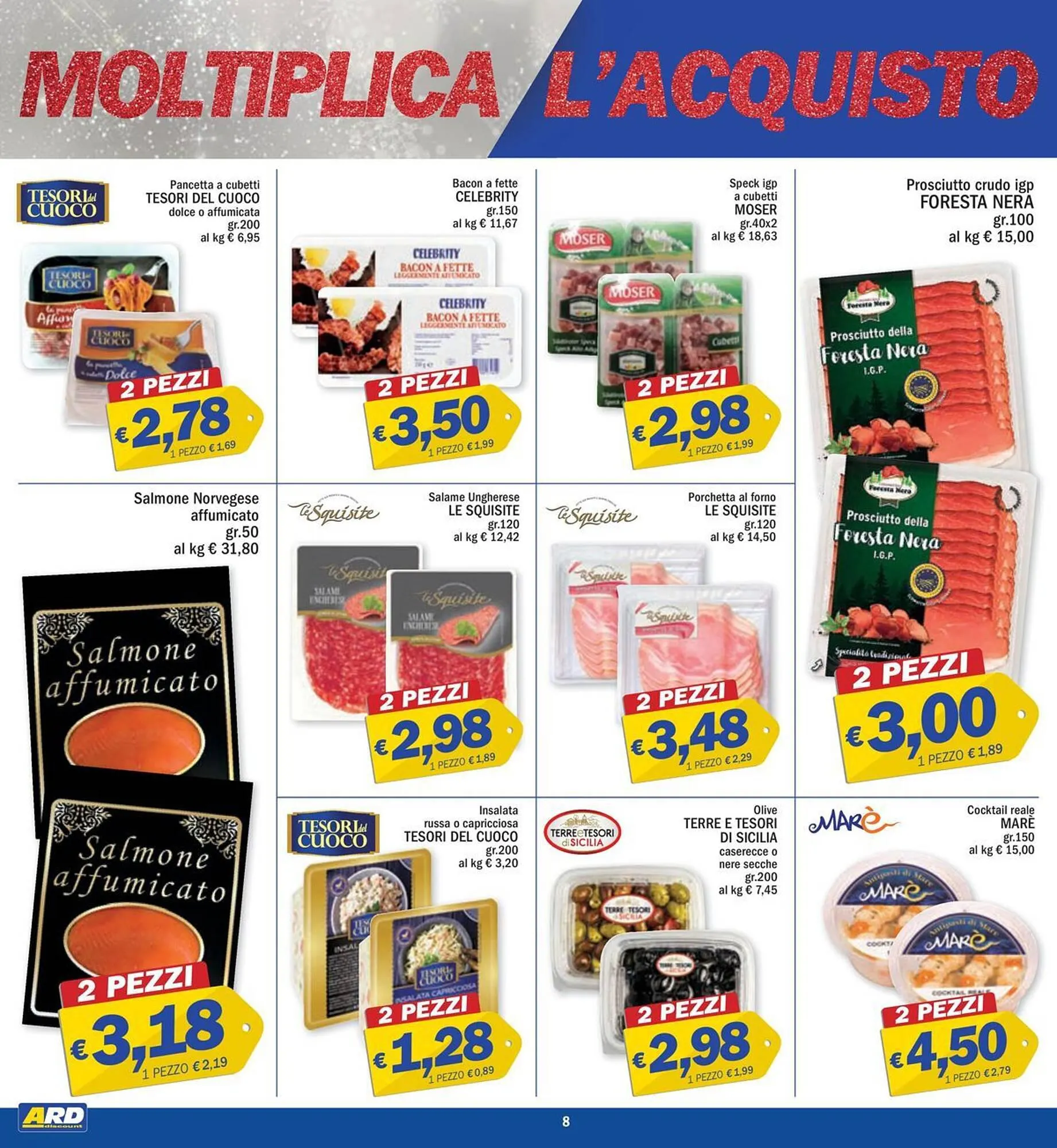 Volantino Ard Discount da 4 dicembre a 13 dicembre di 2023 - Pagina del volantino 8