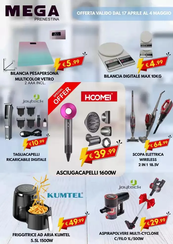 Mega Prenestina - Volantino valido dal 17 aprile al 4 maggio da 17 aprile a 4 maggio di 2025 - Pagina del volantino 13