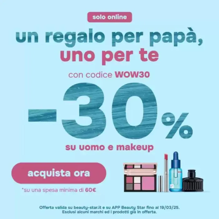 -30% su uomo e makeup - 1