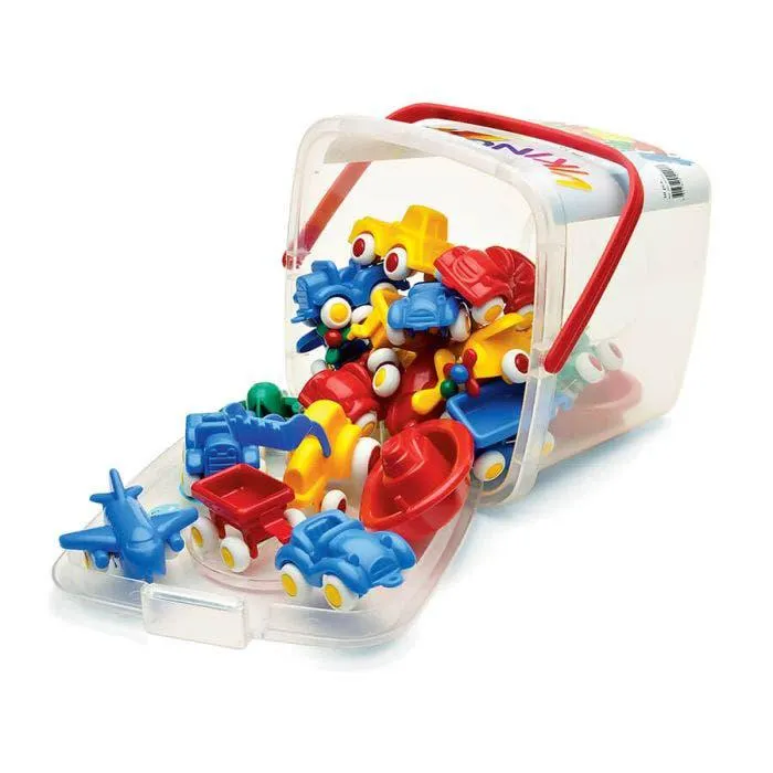 Veicoli viking - 20 pezzi mini in secchiello