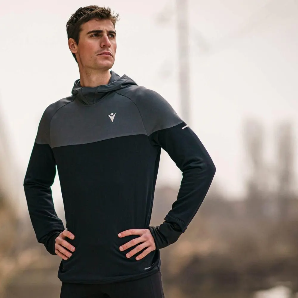 Hank felpa antipioggia running uomo