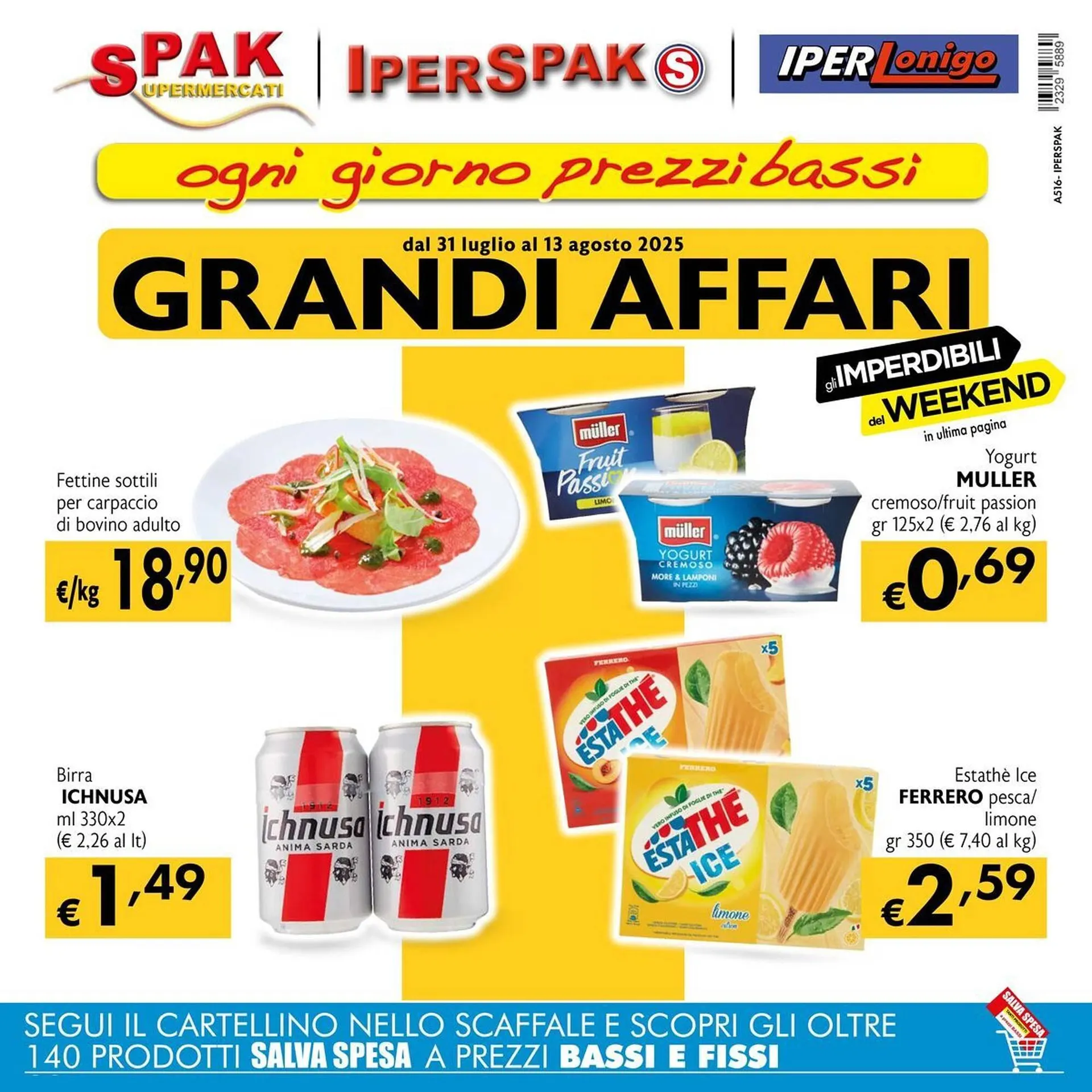Volantino Spak Supermercati - 1