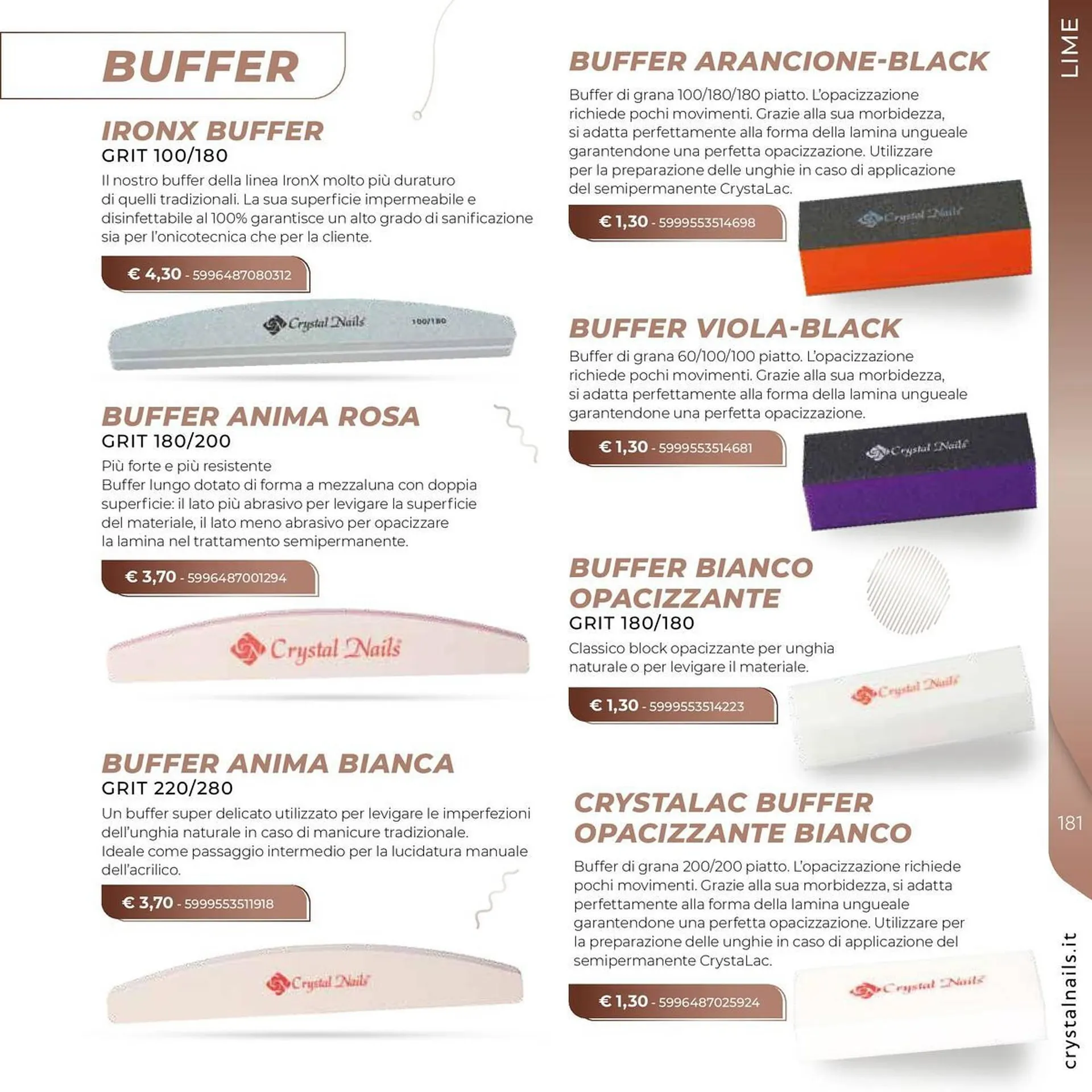 Volantino Crystal Nails da 1 luglio a 31 dicembre di 2025 - Pagina del volantino 181