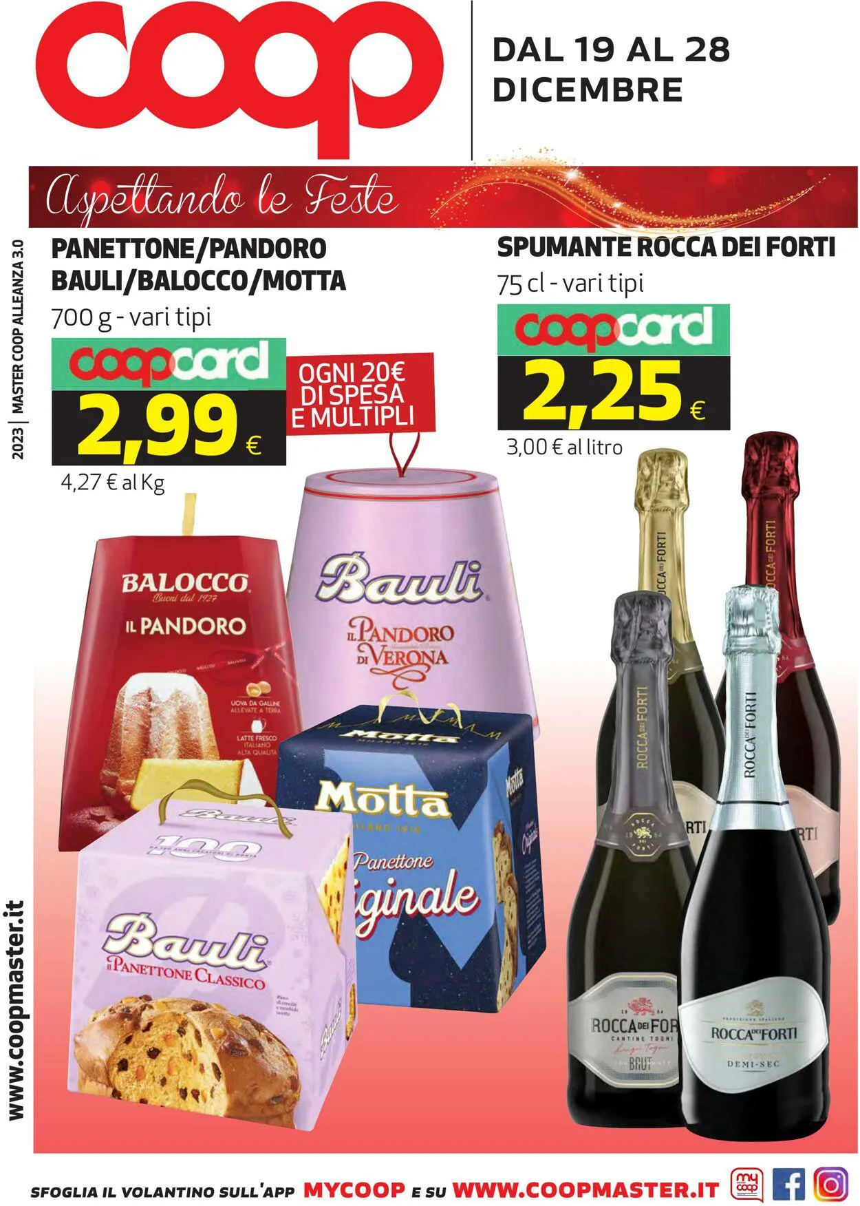 Coop Volantino attuale da 19 dicembre a 28 dicembre di 2023 - Pagina del volantino 1