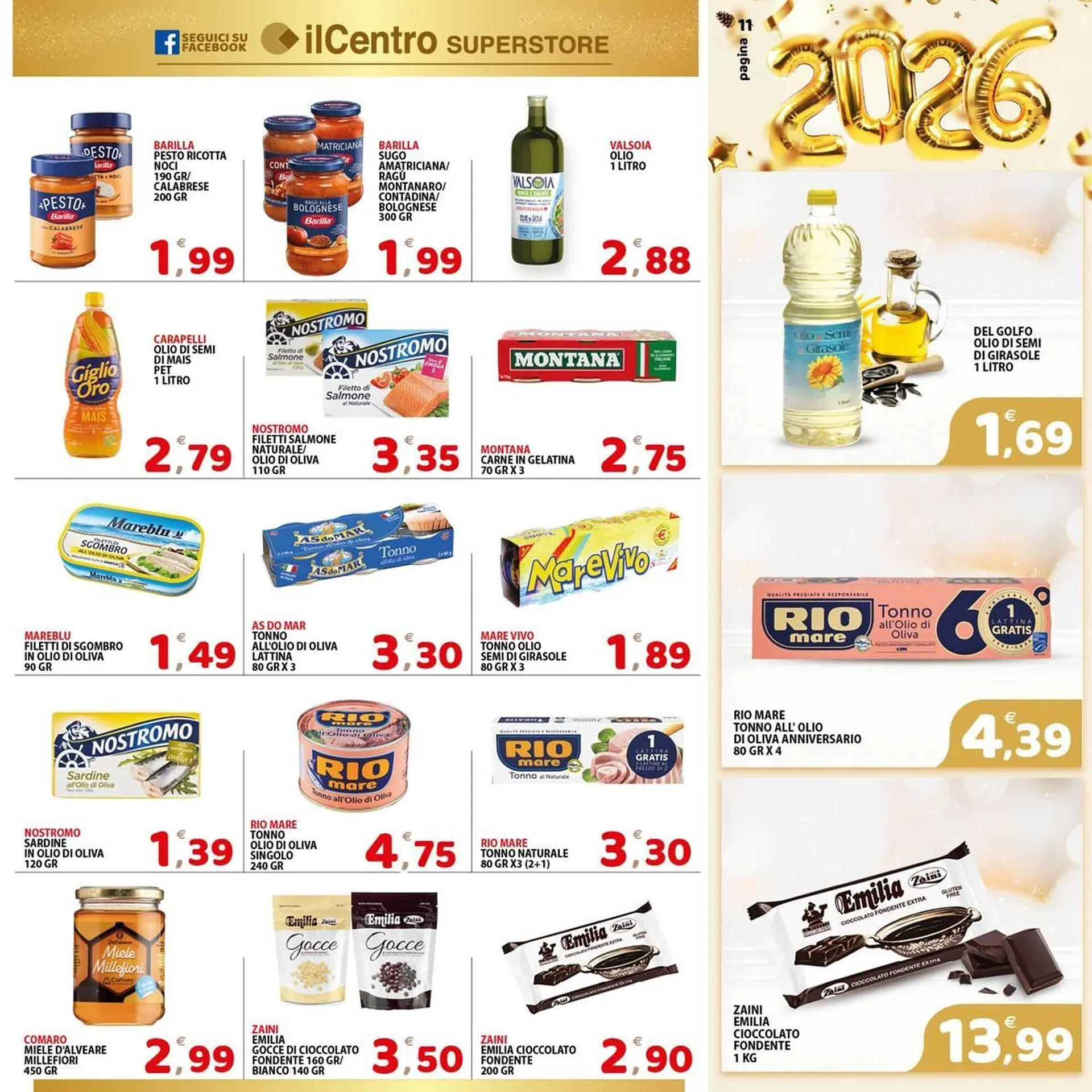 Volantino Il Centro Superstore da 27 dicembre a 7 gennaio di 2026 - Pagina del volantino 11