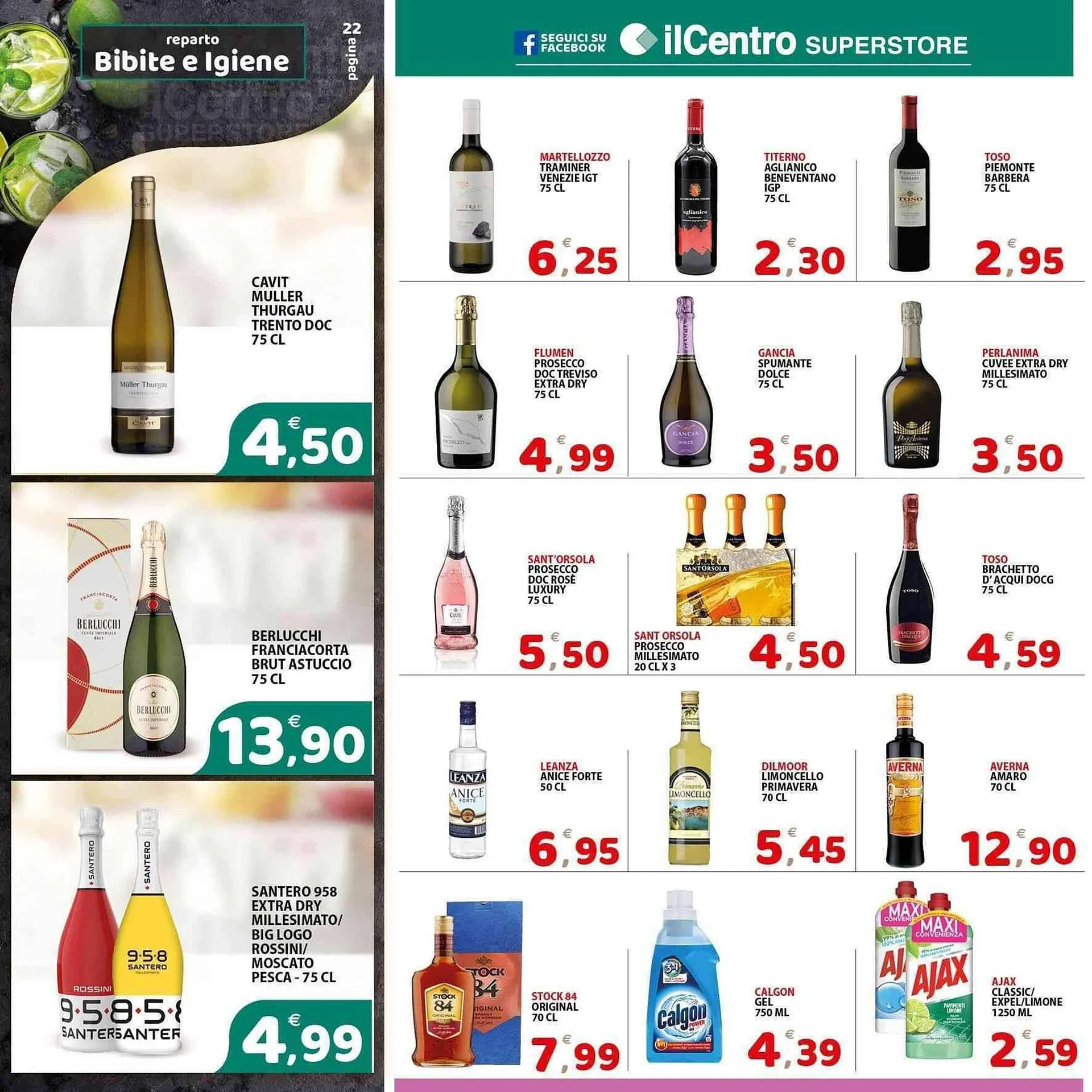 Volantino Il Centro Superstore da 6 marzo a 18 marzo di 2024 - Pagina del volantino 22