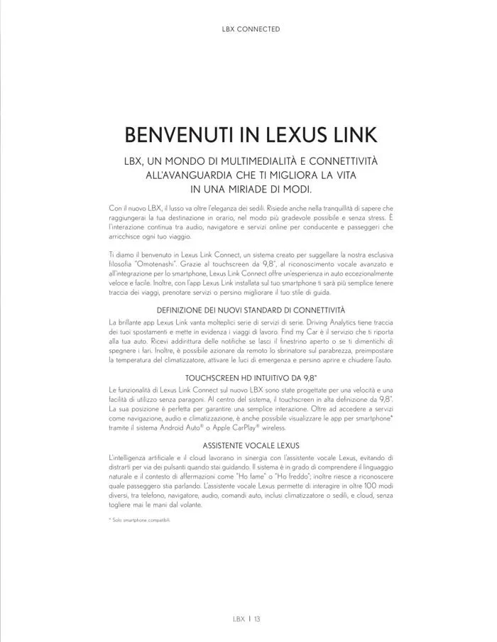 LBX da 11 settembre a 31 gennaio di 2028 - Pagina del volantino 13