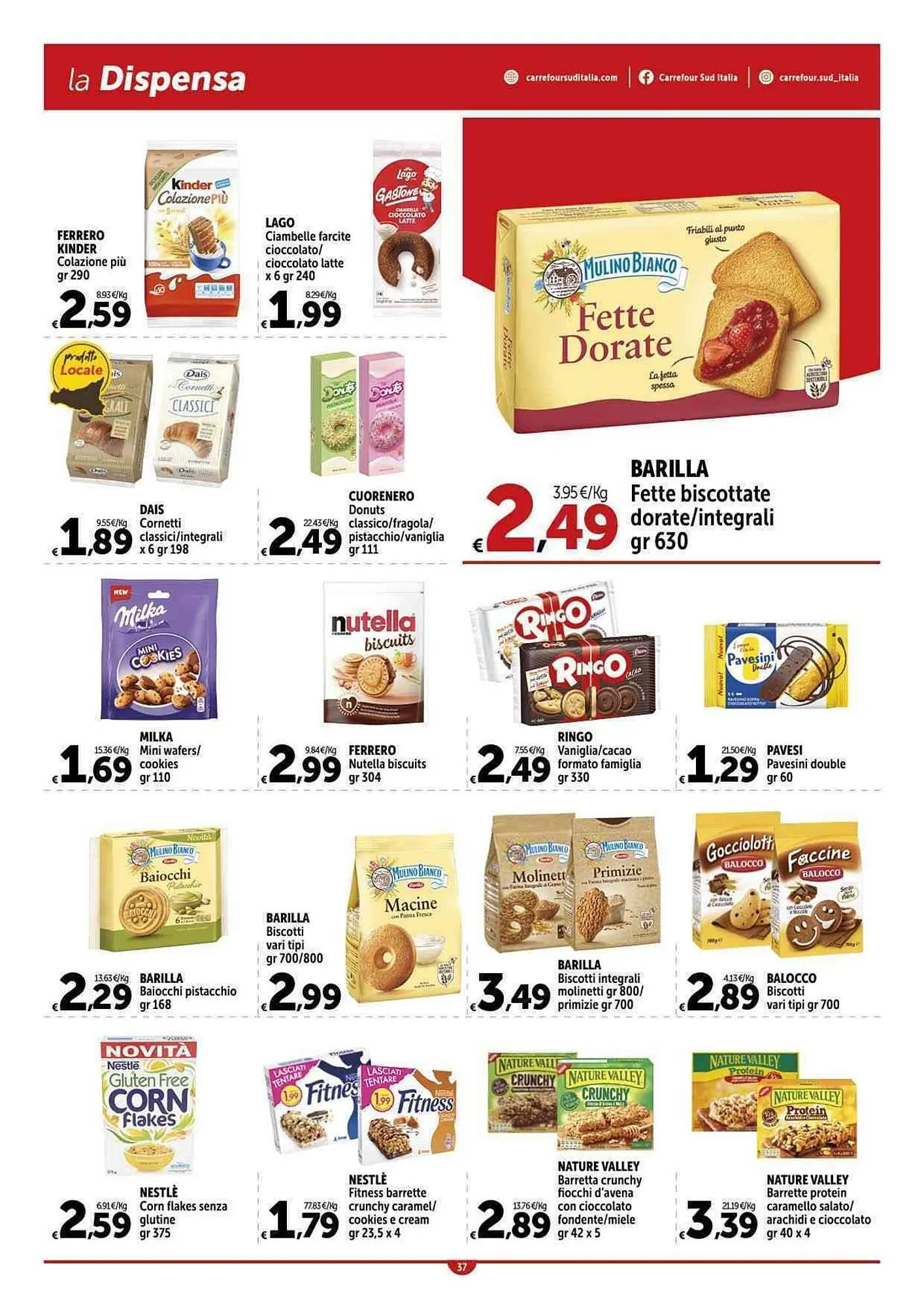 Volantino Carrefour Market da 11 aprile a 20 aprile di 2024 - Pagina del volantino 37