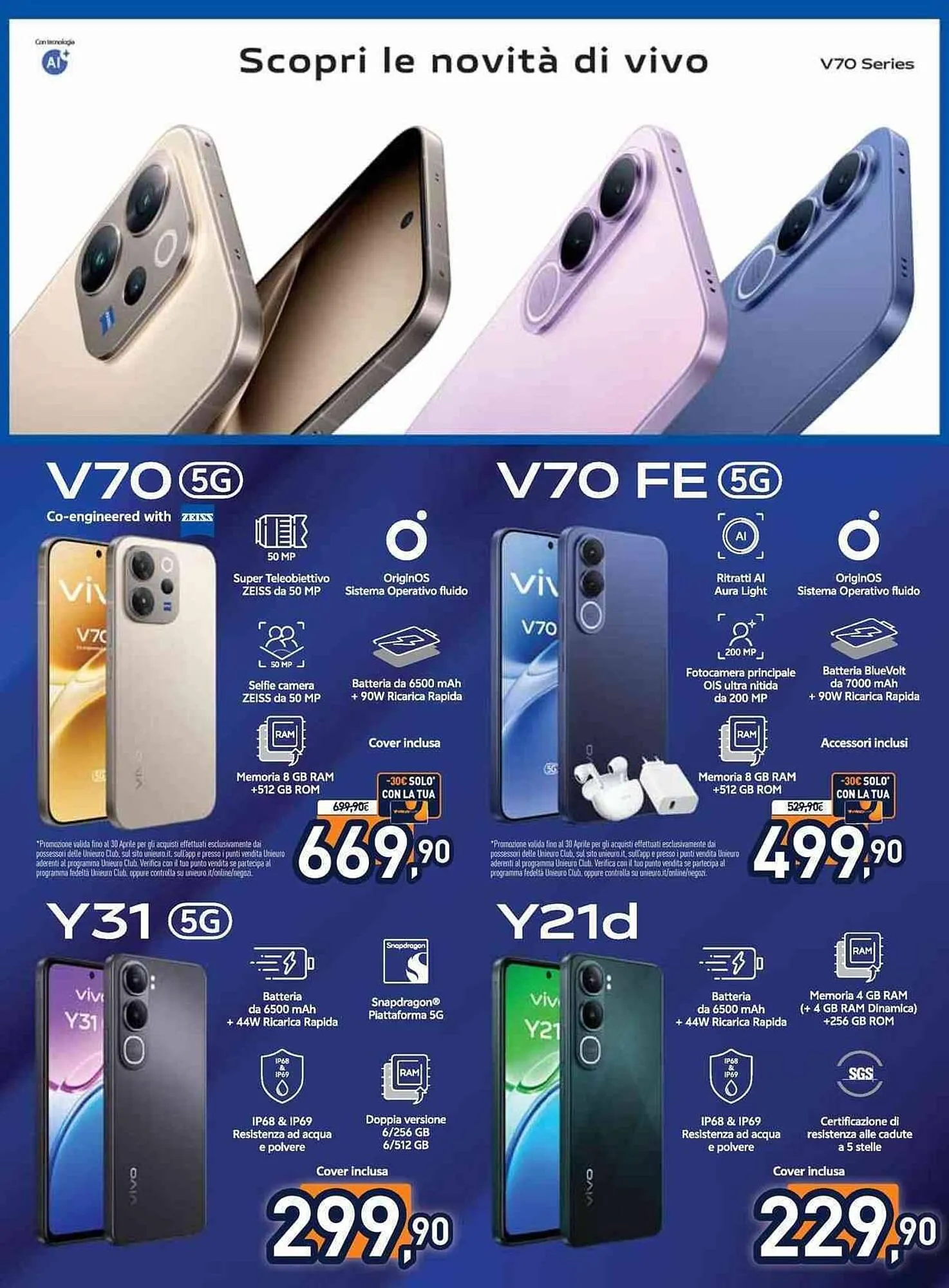 Volantino Unieuro da 3 aprile a 16 aprile di 2026 - Pagina del volantino 27