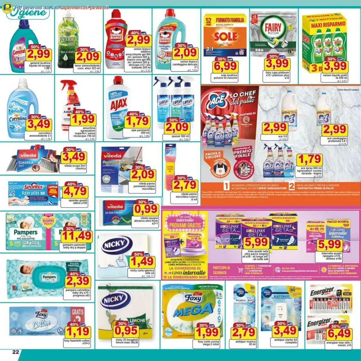 Pewex Volantino attuale da 28 febbraio a 11 marzo di 2025 - Pagina del volantino 22