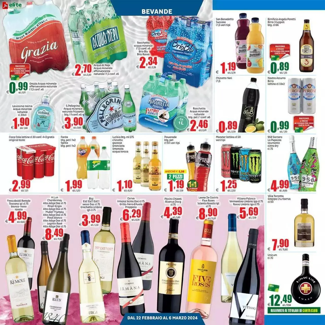 Volantino Elite Supermercati da 22 febbraio a 6 marzo di 2024 - Pagina del volantino 6
