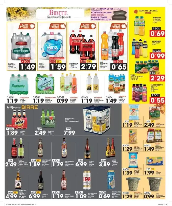 Offerte valide dal 4 al 16 marzo 2025 da 4 marzo a 16 marzo di 2025 - Pagina del volantino 21