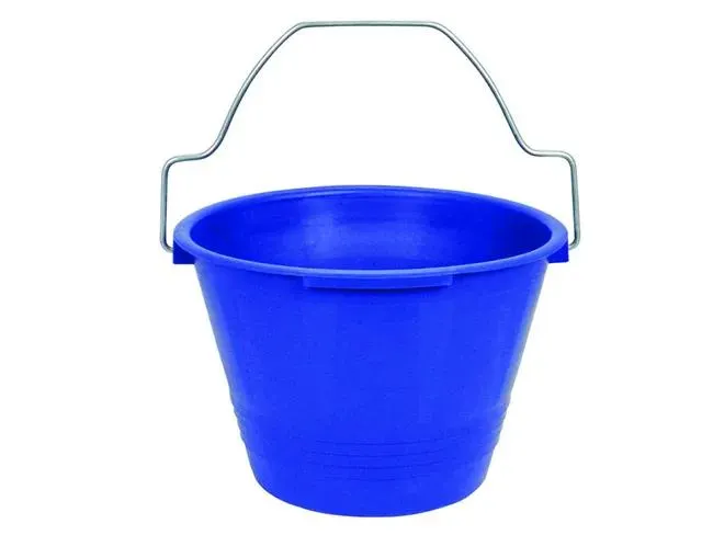 Secchio muratore antinfortunistico blu - ø cm.36 - lt.12