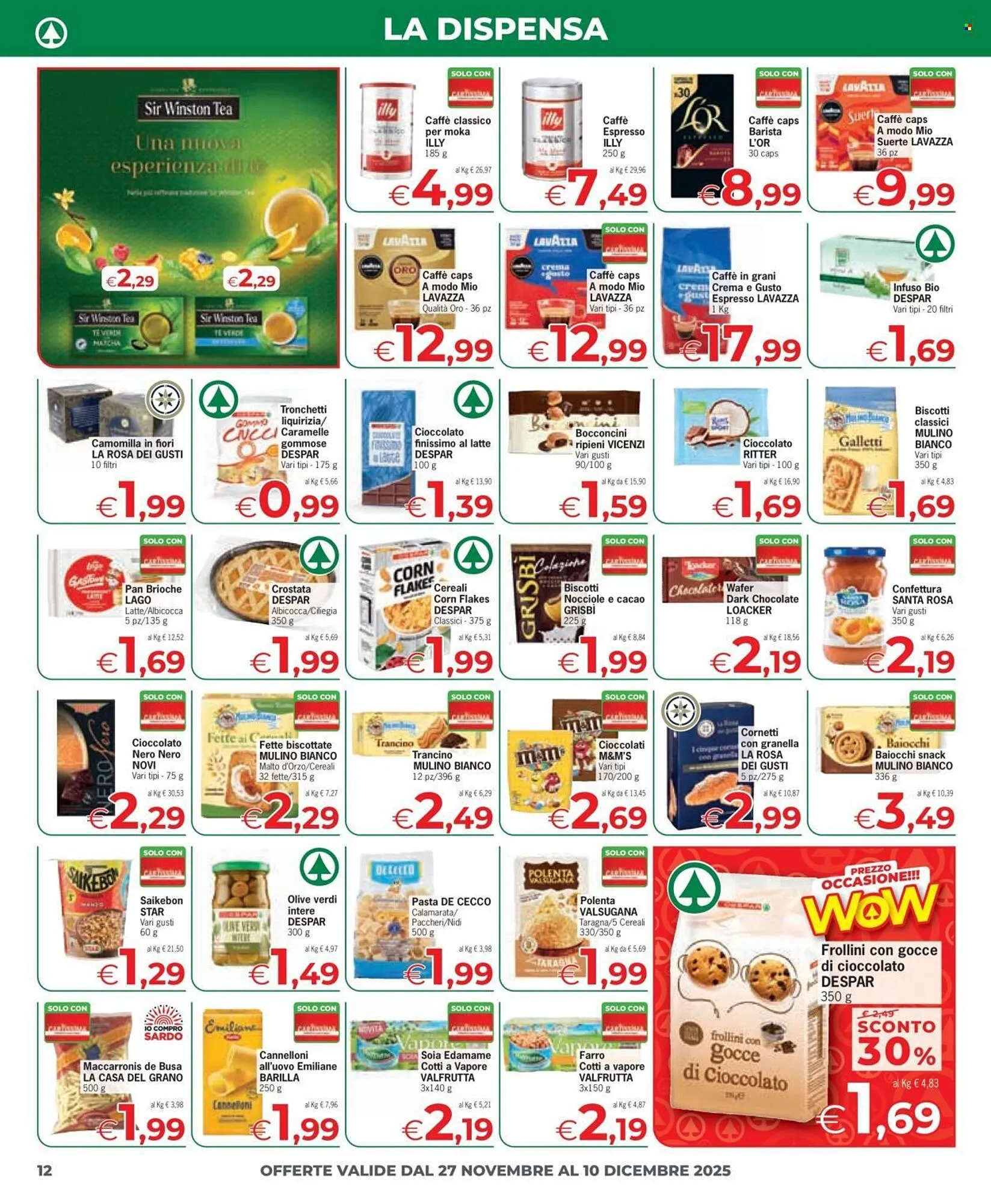 Volantino Despar da 27 novembre a 10 dicembre di 2025 - Pagina del volantino 12