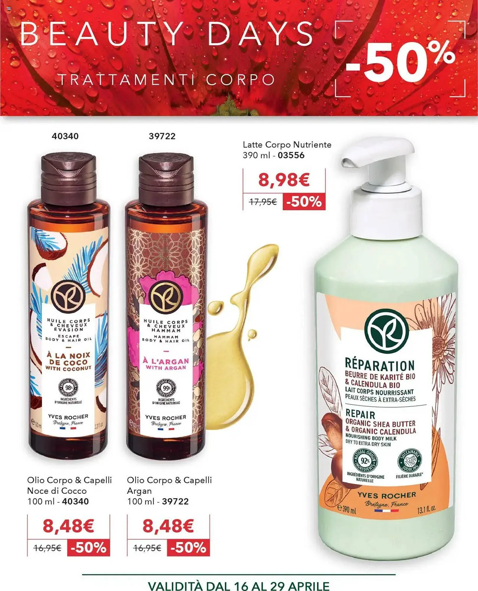 Volantino Yves Rocher da 16 aprile a 29 aprile di 2025 - Pagina del volantino 12