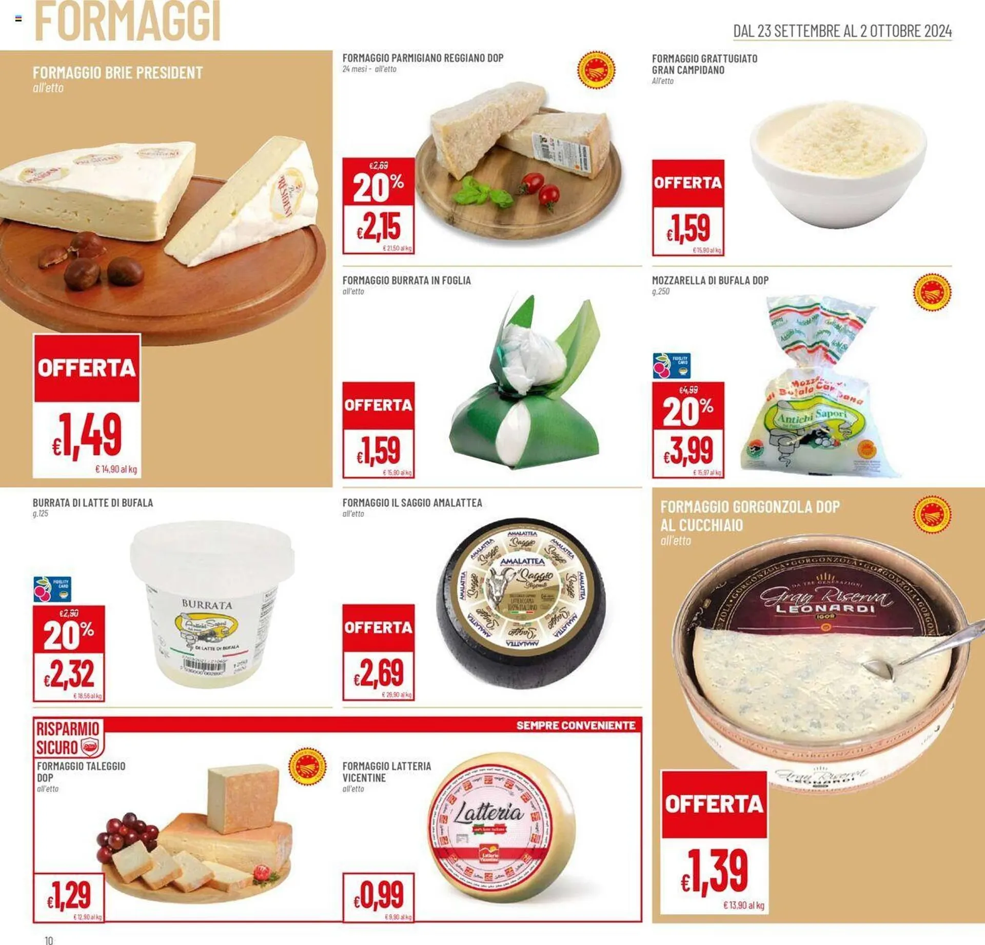 Volantino Pan da 23 settembre a 2 ottobre di 2024 - Pagina del volantino 10