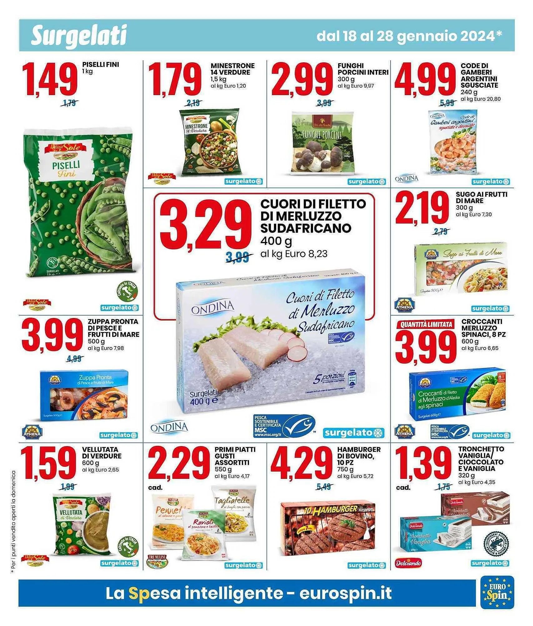 Volantino Eurospin da 18 gennaio a 28 gennaio di 2024 - Pagina del volantino 7