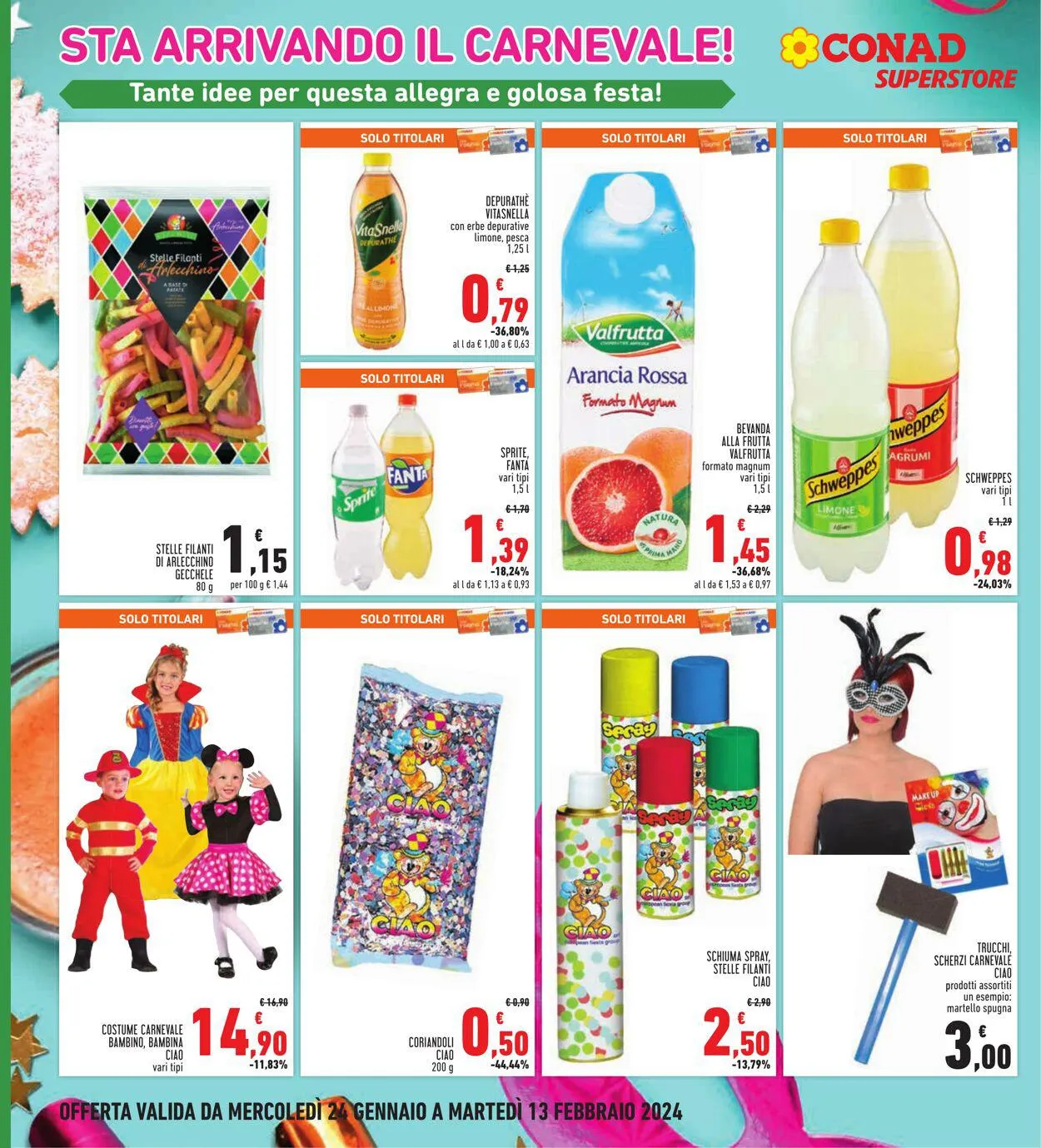 Conad - Superstore - Roma Volantino attuale da 24 gennaio a 4 febbraio di 2024 - Pagina del volantino 8