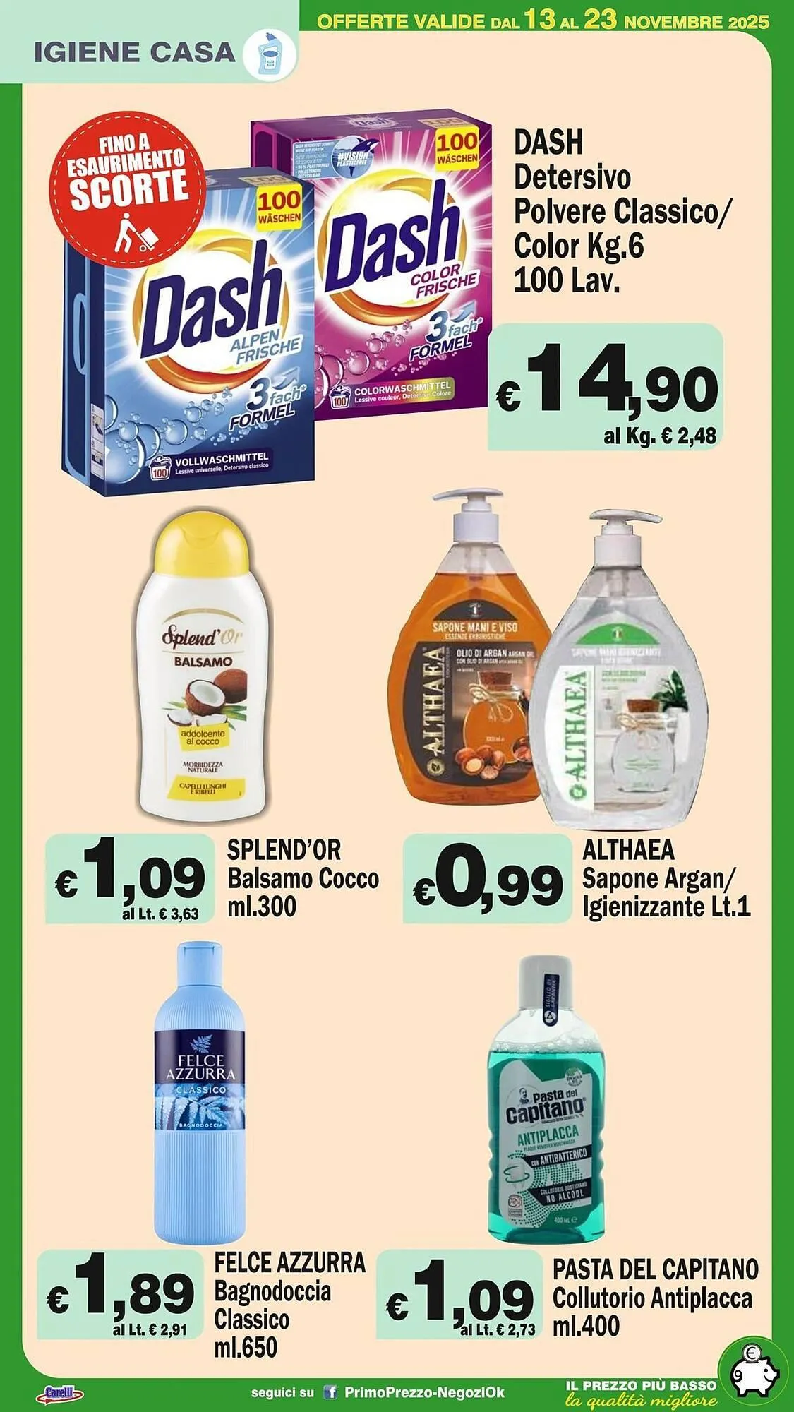 Volantino Primo Prezzo da 13 novembre a 23 novembre di 2025 - Pagina del volantino 27