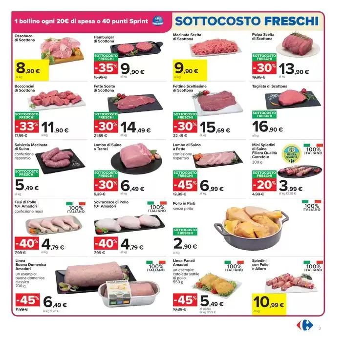 Sottocosto freschi da 13 marzo a 24 marzo di 2025 - Pagina del volantino 3