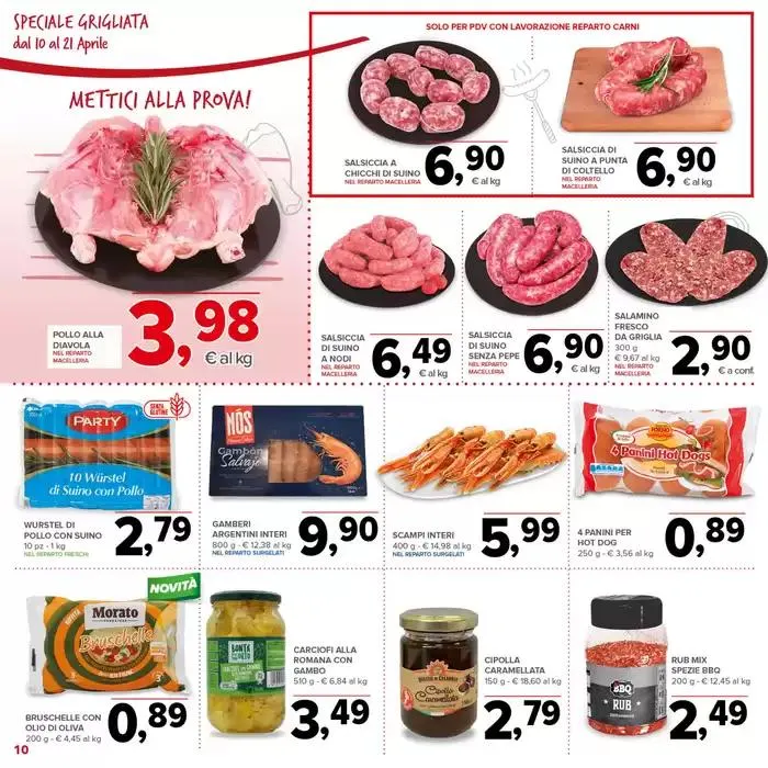 Buona Pasqua da 10 aprile a 21 aprile di 2025 - Pagina del volantino 10