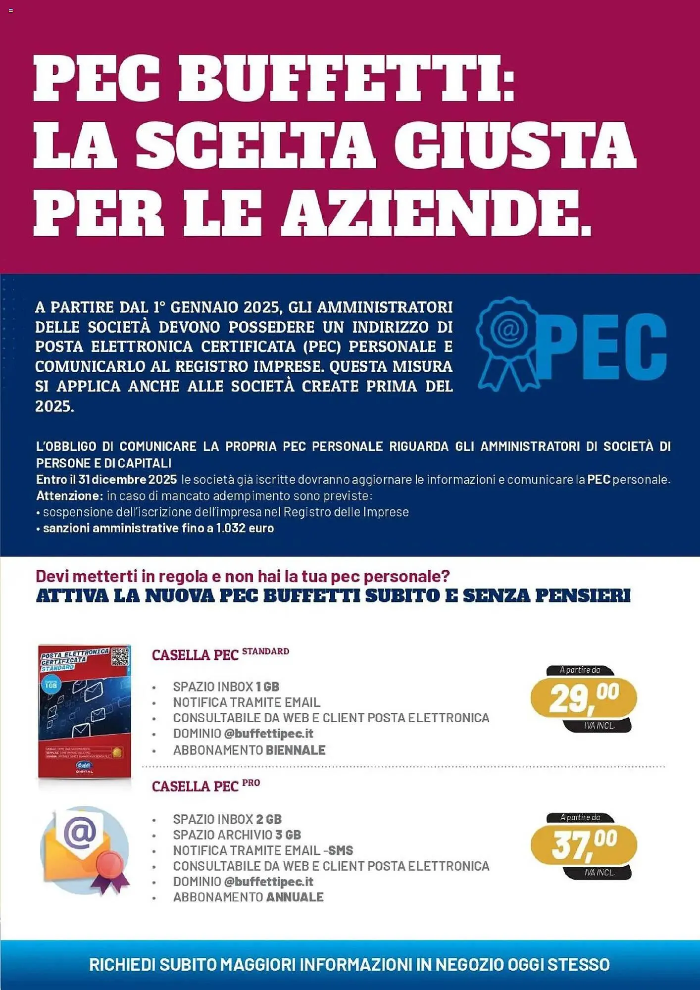 Volantino Buffetti da 1 novembre a 31 dicembre di 2025 - Pagina del volantino 19