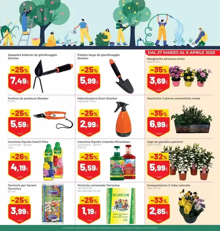 Sconti fino al 40% da 27 marzo a 9 aprile di 2025 - Pagina del volantino 21