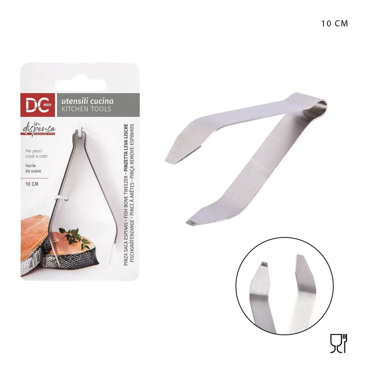 Dc - Steel Scale Remover Tweezers 10X4.2X1.8Cm