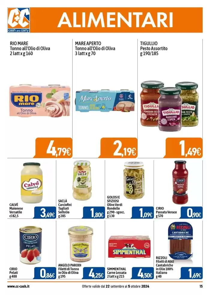 Affari Speciali da 25 settembre a 5 ottobre di 2024 - Pagina del volantino 15