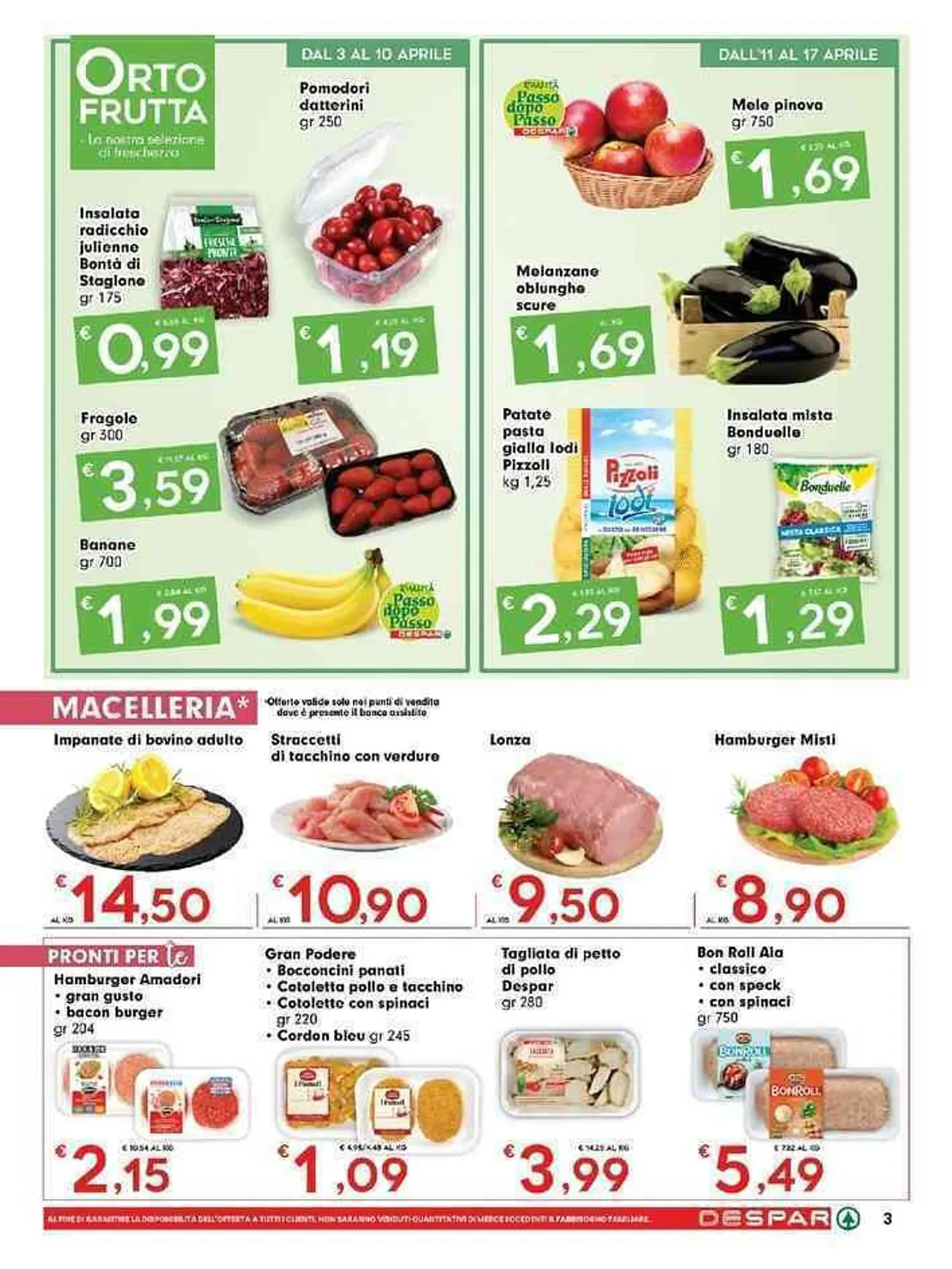 Volantino Despar da 3 aprile a 17 aprile di 2024 - Pagina del volantino 3
