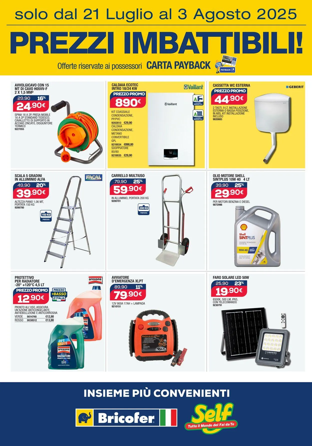 Self Volantino attuale da 21 luglio a 3 agosto di 2025 - Pagina del volantino 4