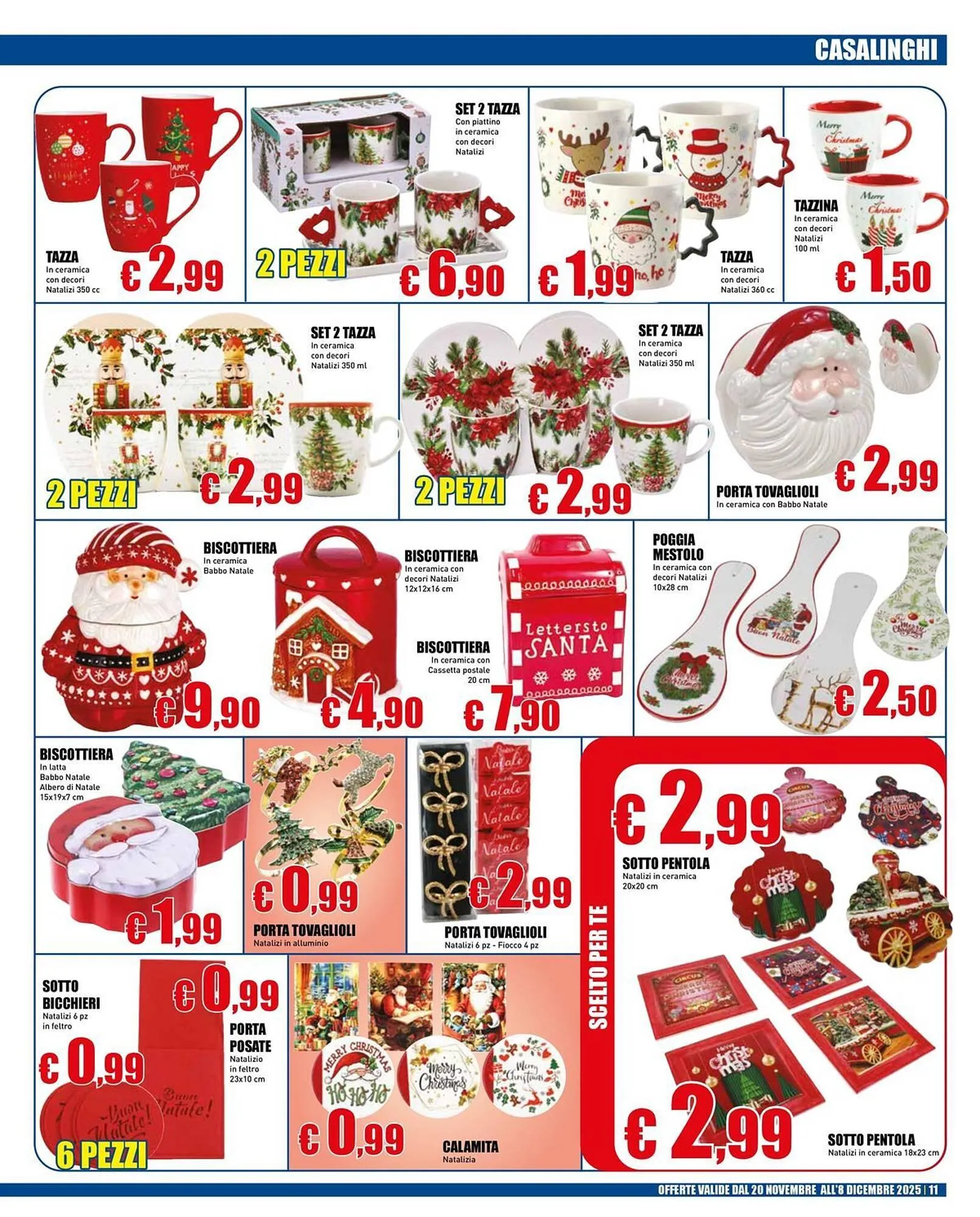 Volantino Casalandia da 20 novembre a 8 dicembre di 2025 - Pagina del volantino 11