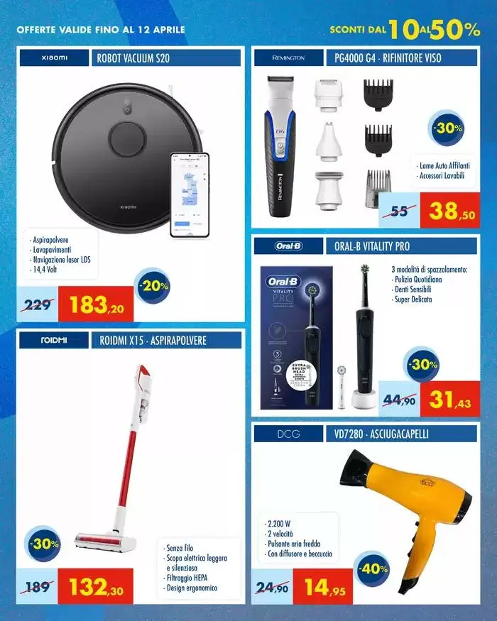 Sconti dal 10% al 50% da 20 marzo a 12 aprile di 2025 - Pagina del volantino 6