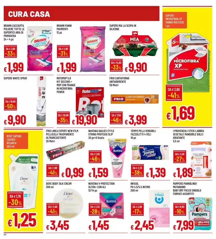 Grandi marche a piccoli prezzi da 9 gennaio a 22 gennaio di 2025 - Pagina del volantino 22