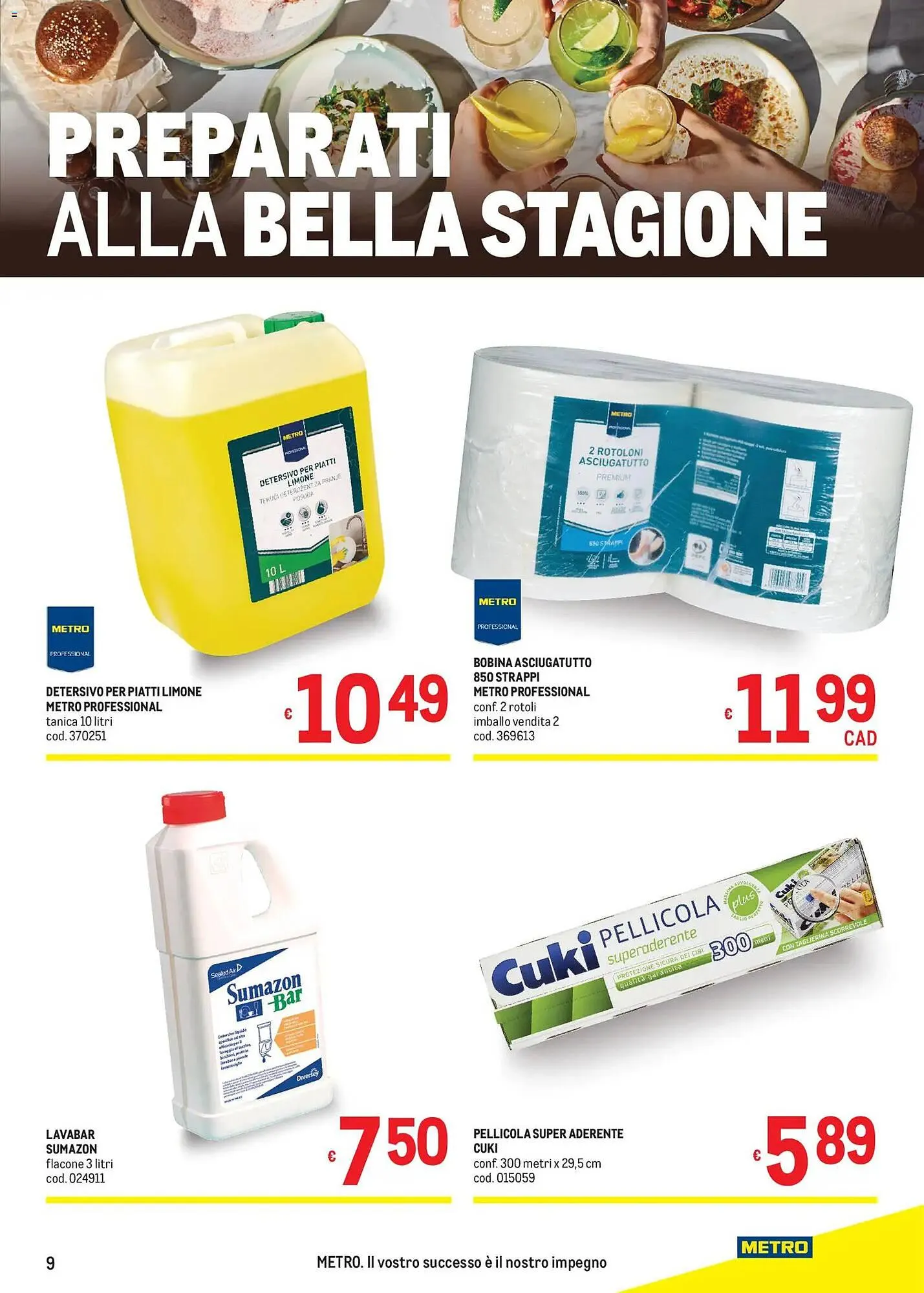 Volantino Metro da 30 aprile a 13 maggio di 2026 - Pagina del volantino 9